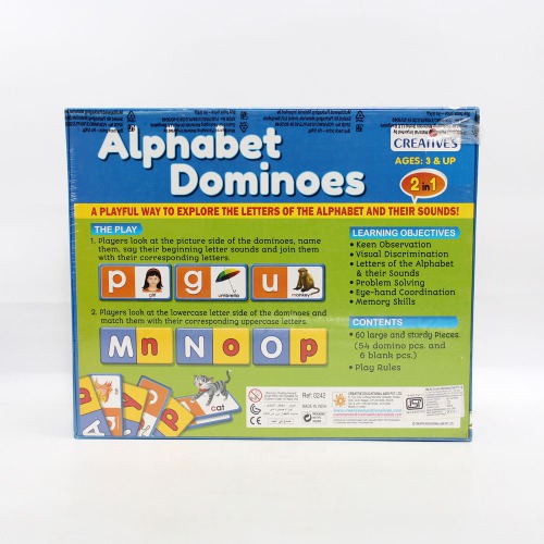Alphabet Dominoes A Playful Way To Explore The Letters Of The Alphabet And Their Sounds!