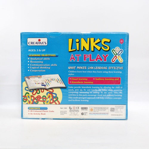 Links at Play | Early Maths Skills for Preschoolers with more than 25 fun-learning Activities & Educational Games!