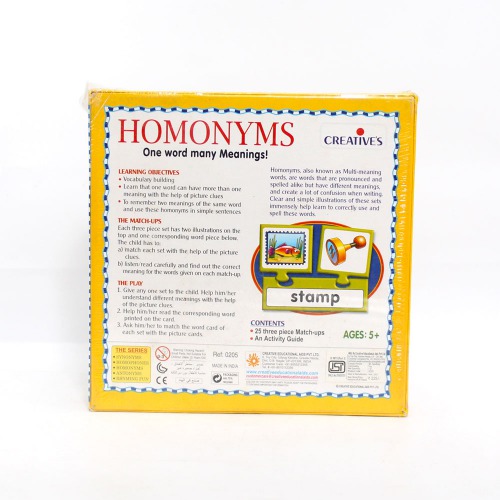 Homonyms | Activity Games | Board Games | Kids Games |Games