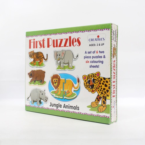 First Puzzle- Jungle Animal | Activity games| Board Games| Kids Game