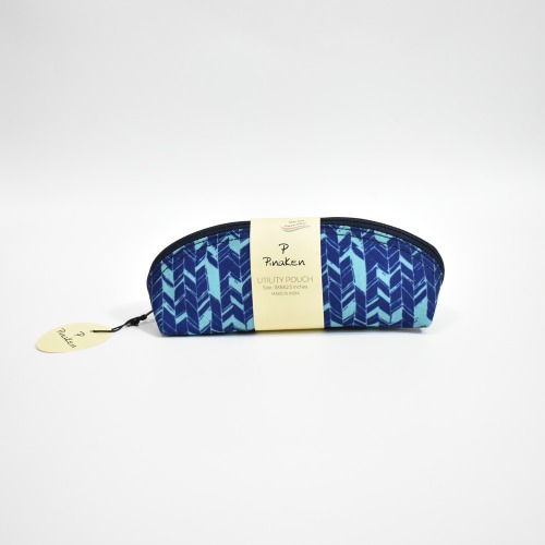 Pinaken Dark Blue Color Utility Pouch For Women And Girls