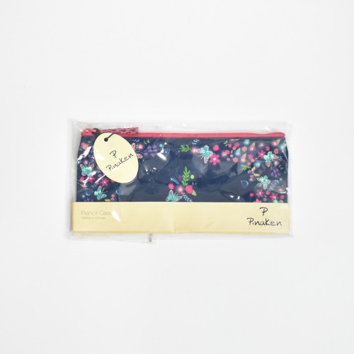 Pinaken Butterfly Bloom Printed pencil Pouch For Women and Girls