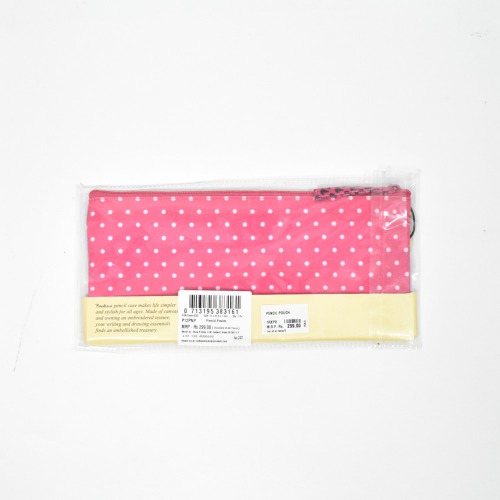 Pinaken Born to Shop Printed pencil Pouch For Women and Girls