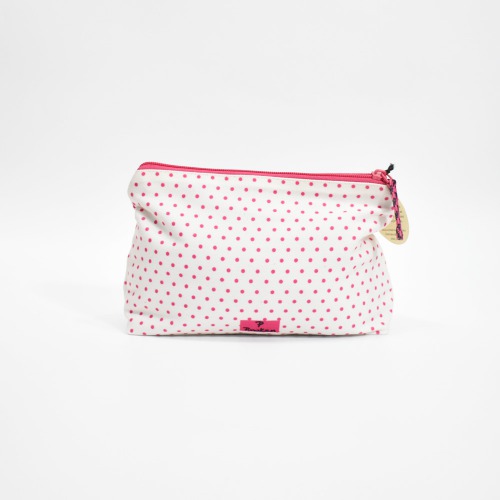 Pinaken Flamingo Blush Cosmetic Bag For Women and Girls