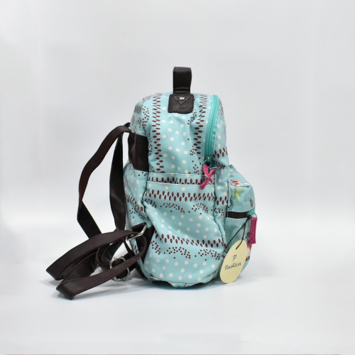 Pinaken Women and Girls Casual Backpack with PU Handle (Jumbo-Trunk)