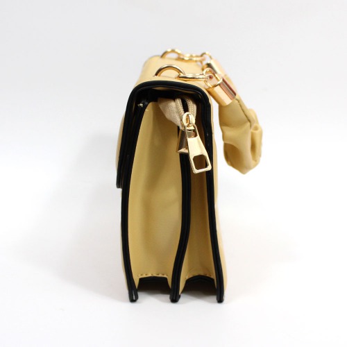 Mostdary Women Quilted Shoulder Handbag(Yellow) | Shoulder Hand bag For Ladies