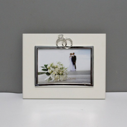 White Engagement Ring Photo Frame For Your Special One