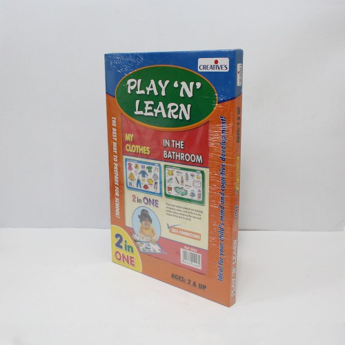 Creative's Play ‘N’ Learn - Small and Capital Alphabets| Activity Kit| Board games| Games For Kids
