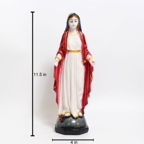 Mother Mary showpiece Idol Catholic Decorative Christian Figurine for Home Decor For Living Room