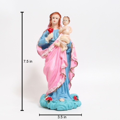 Mother Mary Statue Spiritual Idols | Religious Statues | Holy Statue of Christians | Home Decor