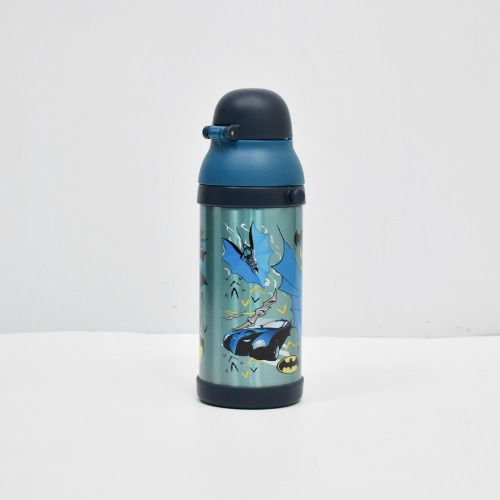 Batman Water Bottle For Kids | BPA Free Kids Water Bottle - Anti-Leak Cartoon Kids Water Bottle For Boys |Girls