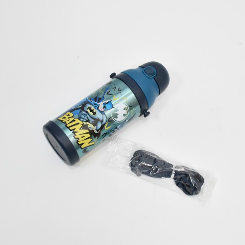 Batman Water Bottle For Kids | BPA Free Kids Water Bottle - Anti-Leak Cartoon Kids Water Bottle For Boys |Girls