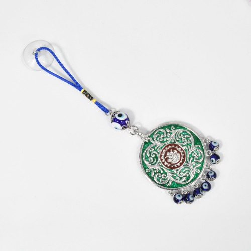 Om Mina Evil Eye Hanging For Vastu Feng Shui Good Luck Prosperity Success Health Wealth Office Home Decor