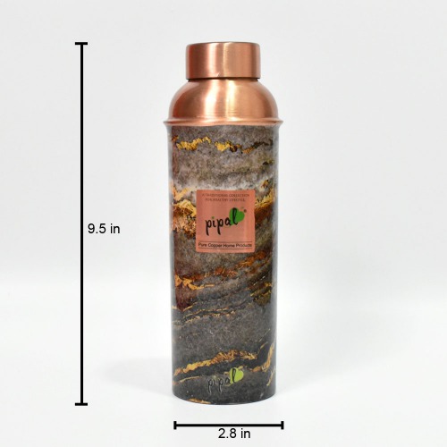 Pipal Copper bottle Designer 950 ml