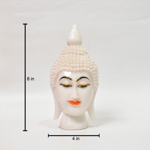 White Face Gautama Buddha Statue | Spirituals | Gautam Buddha | Buddha | Home decor