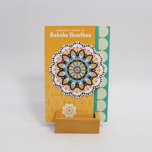 Heartfelt Wishes On Raksha Bandhan Greeting Card