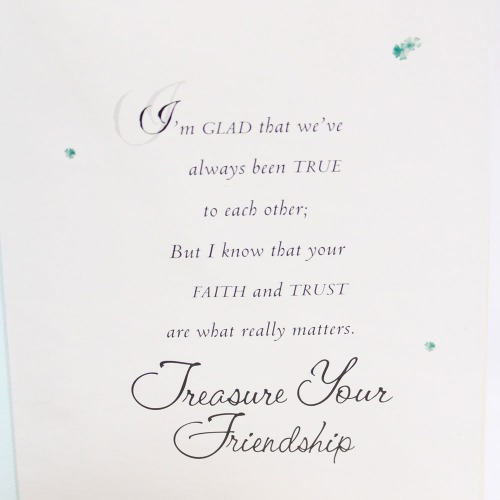 We Share A True Friendship Greeting Card| Friendship Day Greeting Card