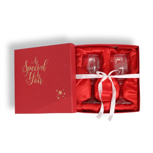 Customised Photo and Name Wine Glass Set | Customised Name Wine Glasses Birthday Anniversary Wedding Gift